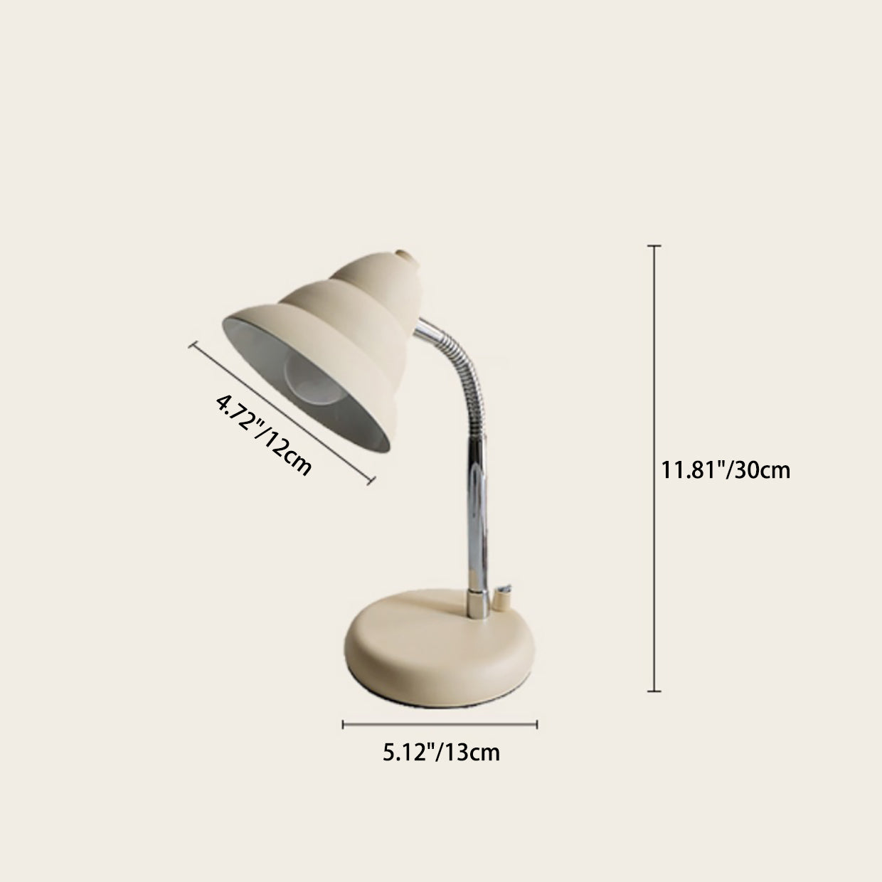 Contemporary Retro Adjustable Cone USB Iron 1-Light Table Lamp For Bedroom