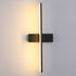 Modern Simplicity Strip Rectangle Aluminum Iron Silicone LED Wall Sconce Lamp For Bedroom