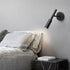 Modern Minimalist Cylinder Rotatable Iron LED Wall Sconce Lamp For Bedroom