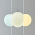 Modern Minimalist Round Ball Bubble Hardware PE 4/8 Light Chandelier For Living Room