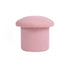 Contemporary Simplicity Mushroom Shape Velvet Pouf Footstool For Living Room