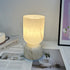 Modern Minimalist Cylinder Funnel Glass 1-Light Table Lamp For Bedroom