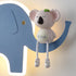 Contemporary Creative Cartoon Little Elephant Tree Acrylic Hardware LED Kids Wall Sconce Lamp For Bedroom