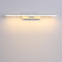 Modern Simplicity Strip Rectangle Aluminum Iron Silicone LED Wall Sconce Lamp For Bedroom