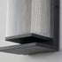 Modern Minimalist Waterproof Rectangular Stainless Steel Acrylic LED Wall Sconce Lamp For Outdoor Patio