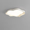 Modern Simplicity Iron PE Wavy Shape LED Flush Mount Ceiling Light For Living Room