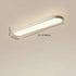 Modern Simplicity Aluminum Acrylic Strip LED Flush Mount Ceiling Light For Hallway