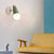 Modern Simplicity Wood Iron Horn Cone 1/2/3 Light Wall Sconce Lamp For Bedside
