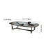 Traditional Vintage Oval Wooden Coffee Table For Living Room