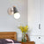 Modern Simplicity Wood Iron Horn Cone 1/2/3 Light Wall Sconce Lamp For Bedside