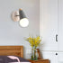 Modern Simplicity Wood Iron Horn Cone 1/2/3 Light Wall Sconce Lamp For Bedside