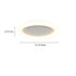 Modern Minimalist Round Full Star Iron Acrylic LED Flush Mount Ceiling Light For Bedroom