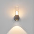 Contemporary Scandinavian Cylindrical Iron Aluminum Acrylic LED Wall Sconce Lamp For Living Room