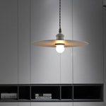 Modern Minimalist Round Iron 1-Light Pendant Light For Dining Room