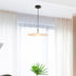Modern Minimalist Round Iron 1-Light Pendant Light For Dining Room