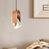 Contemporary Nordic Cream Iron Hardware Round Adjustable 1-Light Pendant Light For Living Room