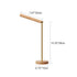 Modern Minimalist Magnetic Wooden Stick Shade USB Foldable LED Table Lamp For Study