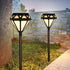 Modern Art Deco Waterproof Solar ABS PC Plastic Acrylic Diamond LED Landscape Lighting Outdoor Light For Garden