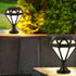 Modern Art Deco Waterproof Solar ABS PC Plastic Acrylic Diamond LED Landscape Lighting Outdoor Light For Garden