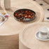 Modern Minimalist Round Fiberglass Coffee Table For Living Room