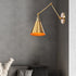 Contemporary Retro Iron Cylinder Cone 1-Light Wall Sconce Lamp For Hallway