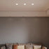Modern Minimalist Aluminum Round LED Flush Mount Ceiling Light For Dining Room