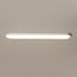 Modern Simplicity Aluminum Acrylic Strip LED Flush Mount Ceiling Light For Hallway