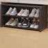 Modern Simplicity Rectangular Plastic Shoe Storage 3-Tier For Entryways