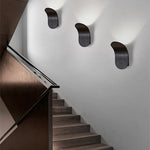 Contemporary Scandinavian Aluminum Arch LED Wall Sconce Lamp For Hallway