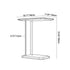 Modern Minimalist Square Wood End Table For Living Room