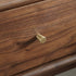 Traditional French Rectangular Wood End Table 1-Drawer For Living Room