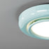 Modern Minimalist Round Iron Acrylic LED Flush Mount Ceiling Light For Bedroom