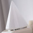 Modern Minimalist Cone Iron Ceramic Glass 1-Light Wall Sconce Lamp For Bedroom