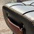 Modern Luxury Square Leather Sponge Upholstered Portable Footstool Backless Armless For Entryways