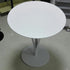 Modern Minimalist Round Iron Steel Plate Bar Table For Dining Room