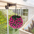 Contemporary Creative Waterproof Solar Flower Globe Plastic LED Outdoor Light For Garden