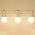 Modern Simplicity Wood Iron Horn Cone 1/2/3 Light Wall Sconce Lamp For Bedside