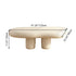 Modern Minimalist Cream Clouds Density Board Coffee Table For Living Room