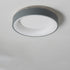 Contemporary Nordic Round Iron Acrylic LED Flush Mount Ceiling Light For Living Room