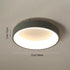 Contemporary Nordic Round Iron Acrylic LED Flush Mount Ceiling Light For Living Room