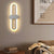 Contemporary Simplicity Oval Iron Acrylic LED Wall Sconce Lamp For Living Room