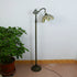 Traditional Tiffany Plaid Stained Glass Bead Decor 1-Light Standing Floor Lamp For Home Office