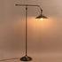 Industrial Bronze 1-Light Boom Arm Standing Floor Lamps