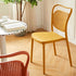 Contemporary Nordic PP Macarons Dining Chair Backrest Armless For Dining Room