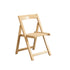 Modern Minimalist Solid Wood Dining Chair Backrest Armless For Dining Room