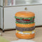 Contemporary Creative Hamburger Corn Footstool Backless Armless For Living Room