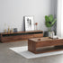 Modern Minimalist Rectangular Wood Coffee Table 4 - Drawer For Living Room