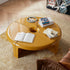 Modern Simplicity Round Splicing ABS Coffee Table 4 - Tier For Living Room