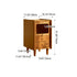 Contemporary Retro Cherry Wood Nightstand 1 - Cabinet For Bedroom