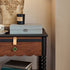 Traditional French Solid Wood Red Oak Nightstand 1 - Drawer For Bedroom